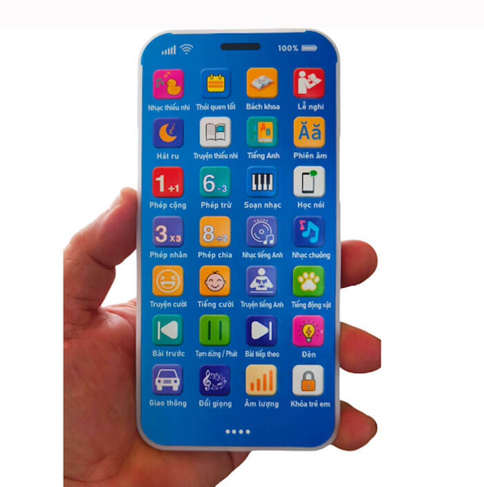 Điện Thoại Thông Minh Cho Bé Pin Sạc 001