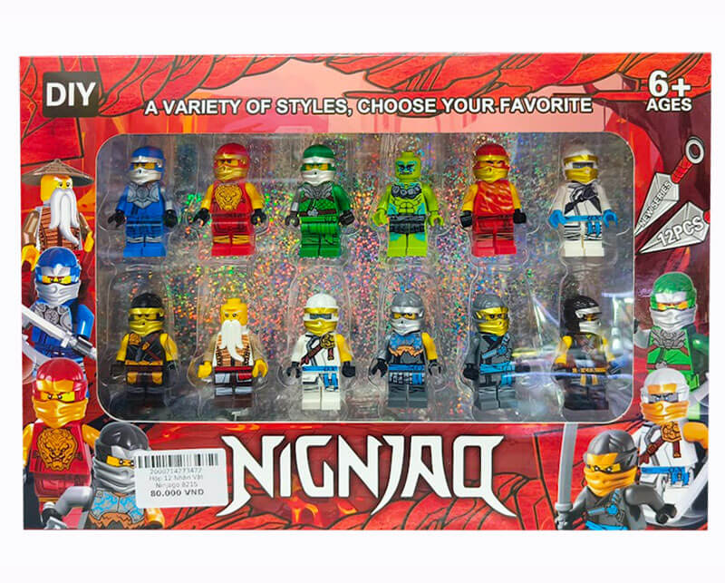 Hộp 12 Nhân Vật Ninjago 8215
