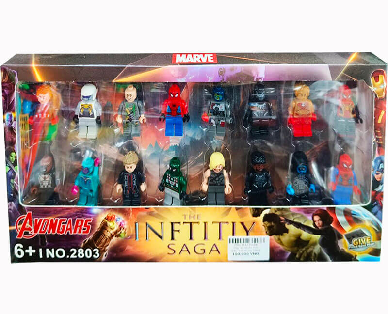 Hộp 16 Nhân Vật Siêu Anh Hùng 2803