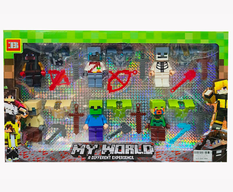 Hộp 6 Nhân Vật My World 25004