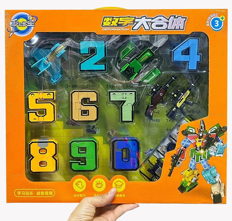 Hộp Ráp Chử Số Robo 188-180