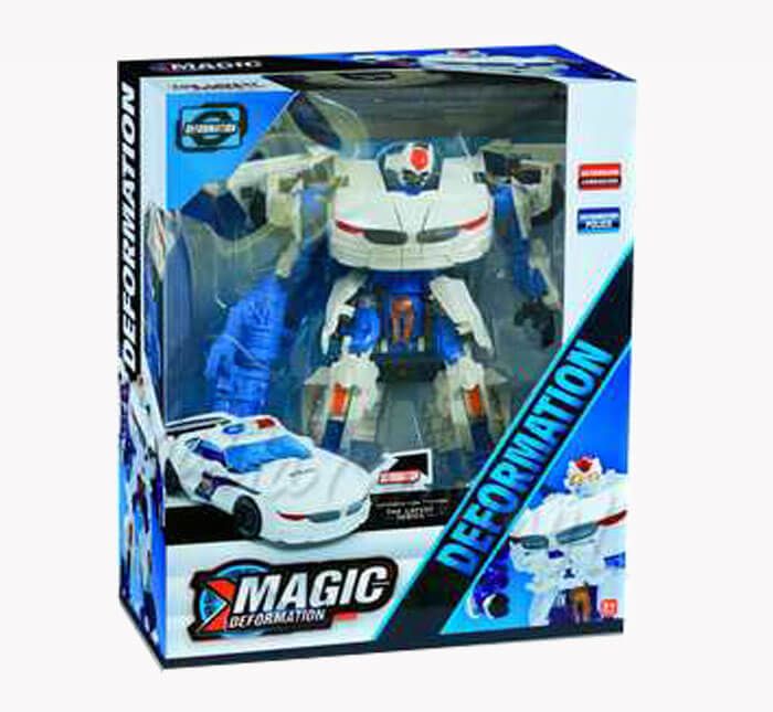 Hộp Ráp Robot Biến Hình Xe JJ307B