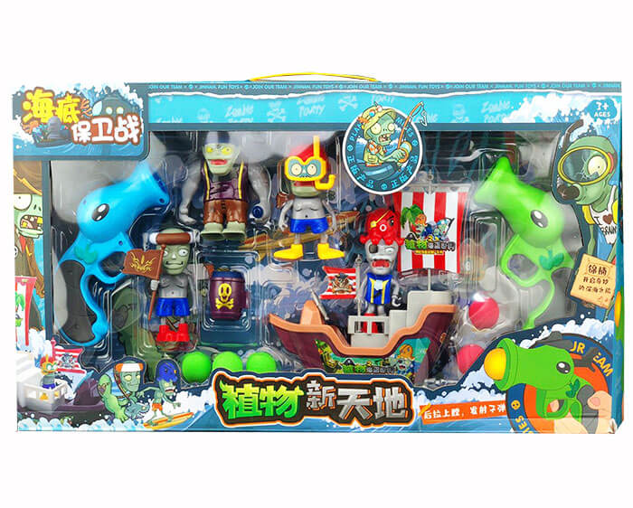 Hộp Zombie Súng Bắn Banh 136-31