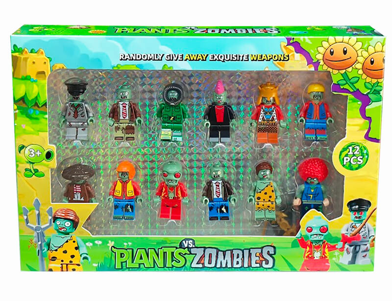 Hộp 12 Nhân Vật Zombie 55002