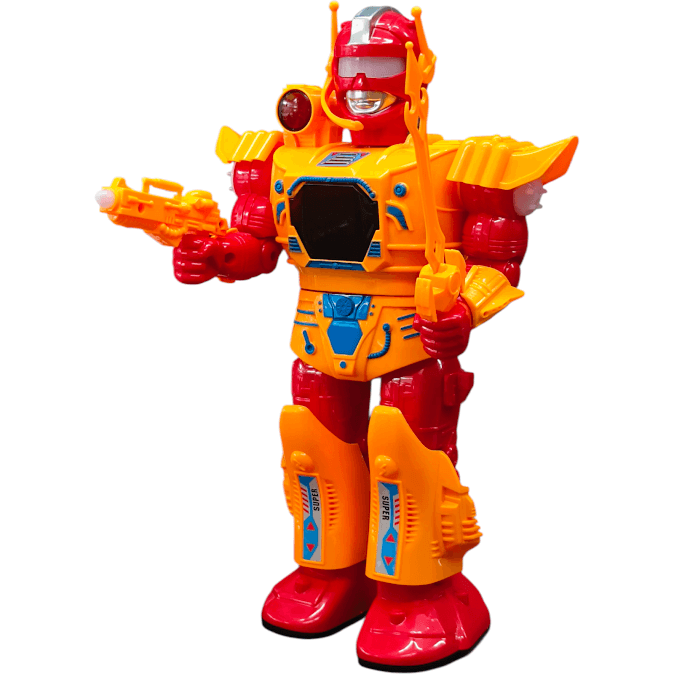 Robo Dùng Pin Âm Thanh Đèn 591D
