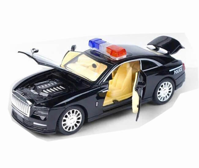 Xe Cảnh Sát Mô Hình Rolls Royce 1:32