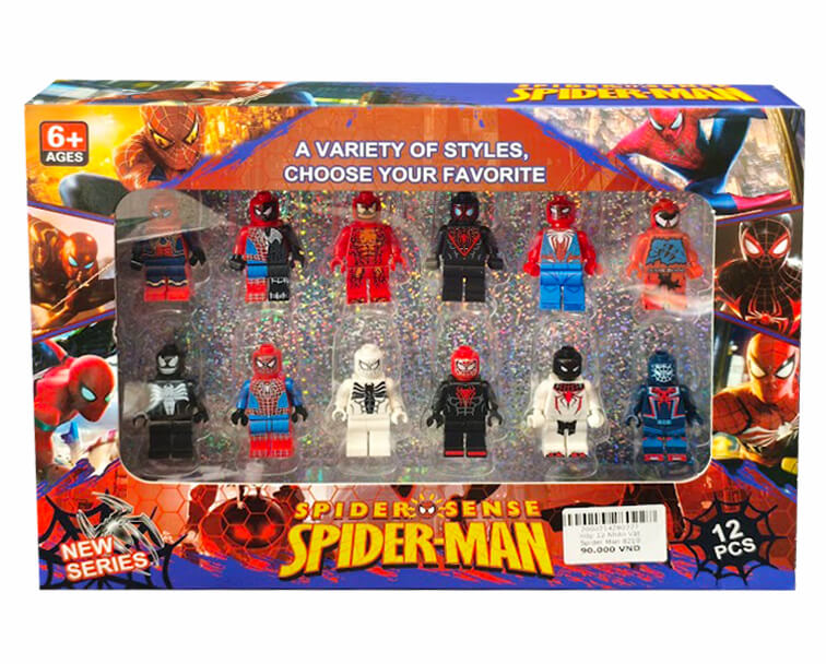 Hộp 12 Nhân Vật Spider Man 8210