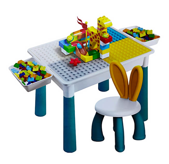 Hộp Bộ Bàn Ghế Lego Lắp Ráp 18102