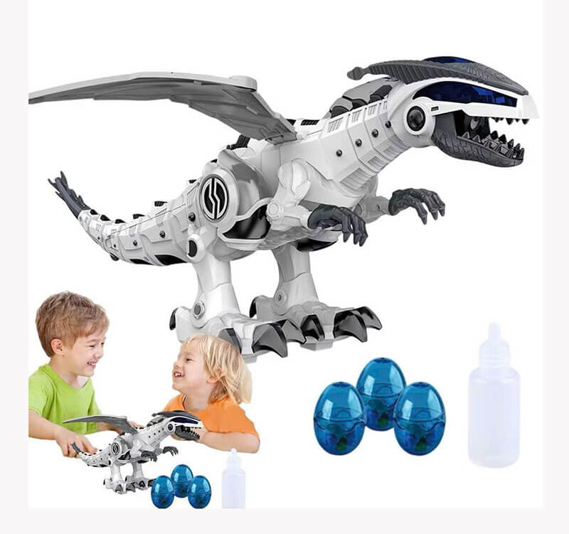 Khủng Long Dùng Pin Phun Khói 333-87