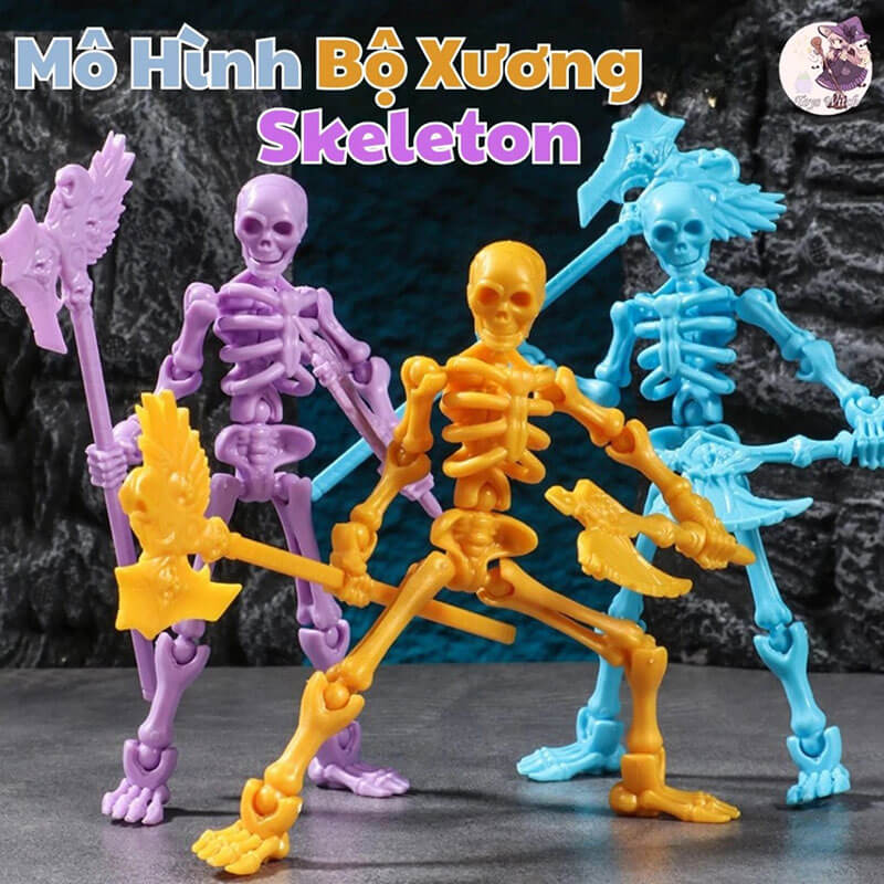Lắp Ráp Mô Hình Bộ Xương Skeleton 1061