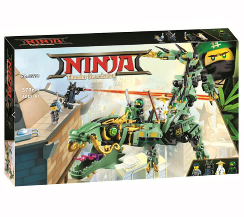 Nịnjago Lắp Ráp Rồng Máy Khổng Lồ 10718