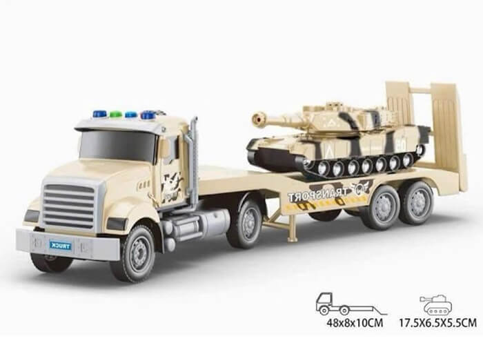 Xe Tải Chở Xe Tăng Chạy Trớn RJ6674-3