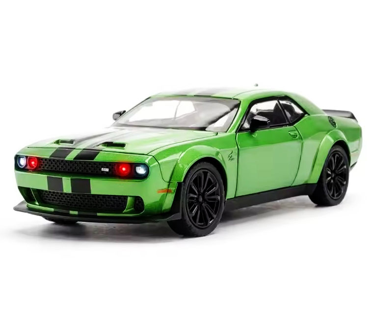 Xe mô hình Dodge Challenger SRT Hellcat 1:24 Kim Loại