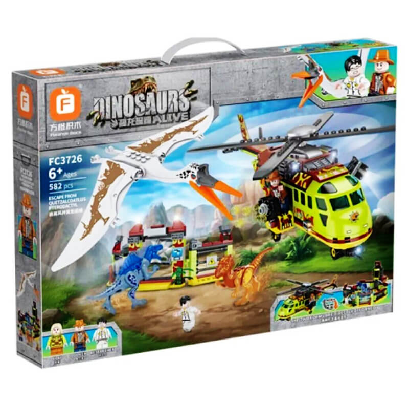 Lego Lắp Ráp Khủng Long-Trực Thăng 3726