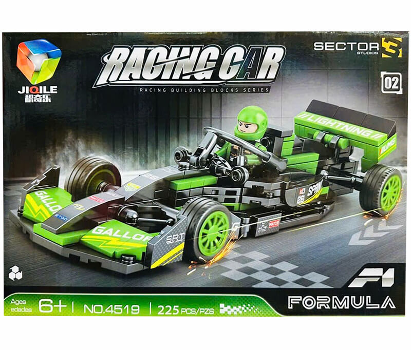 Lego Lắp Ráp Xe Đua 4 Mẫu 4519