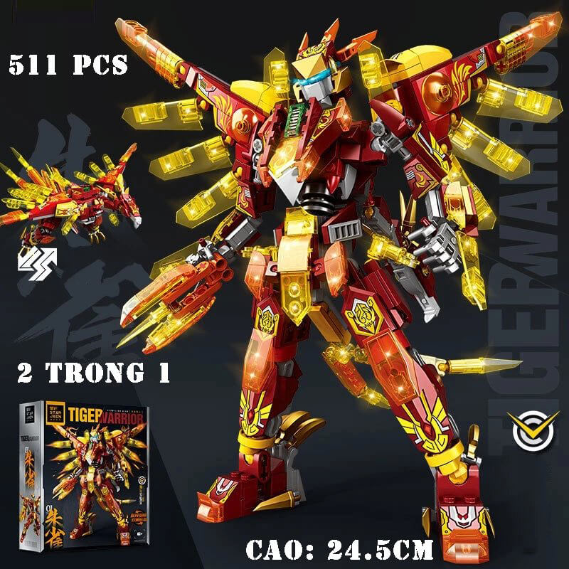 Lego Lắp Ráp Siêu Nhân-Rồng 61003