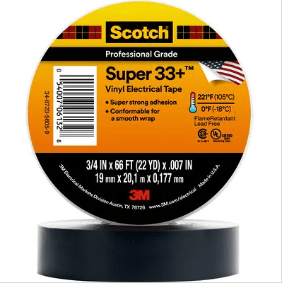 Băng keo điện Vinyl 3M Scotch Super 33+