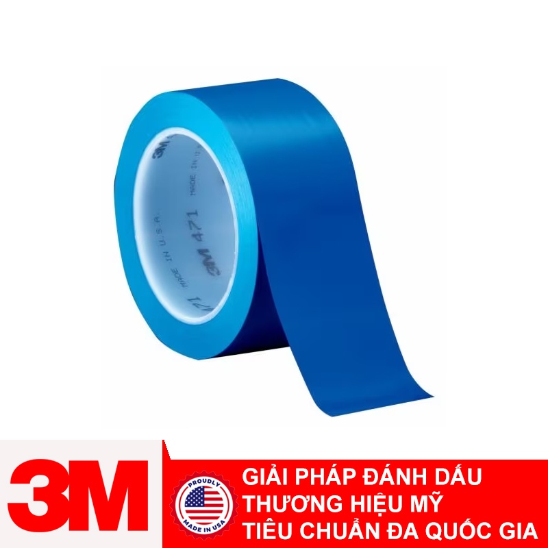 Băng keo 1 mặt cảnh báo 3M Vynil 471