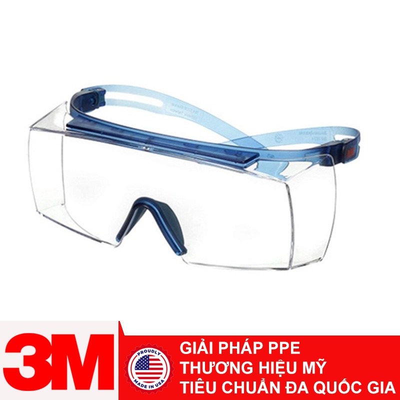 Kính bảo hộ 3M SF3701ASGAF-Blue