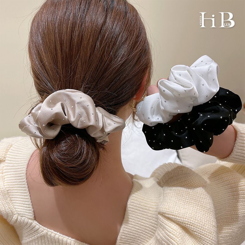 Buộc Tóc Scrunchies Kim Sa