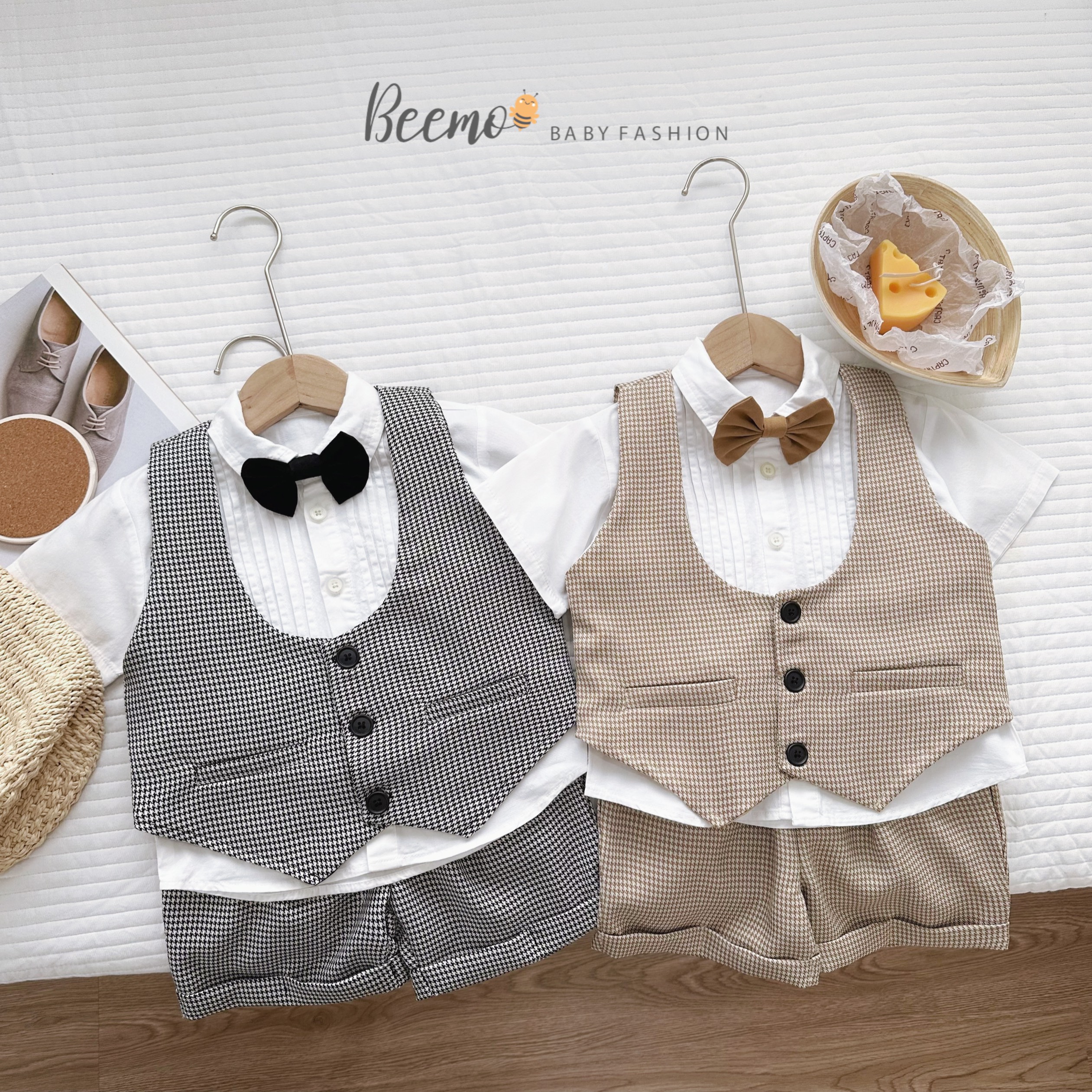 Set gile công tử 4 chi tiết siêu bảnh Beemo