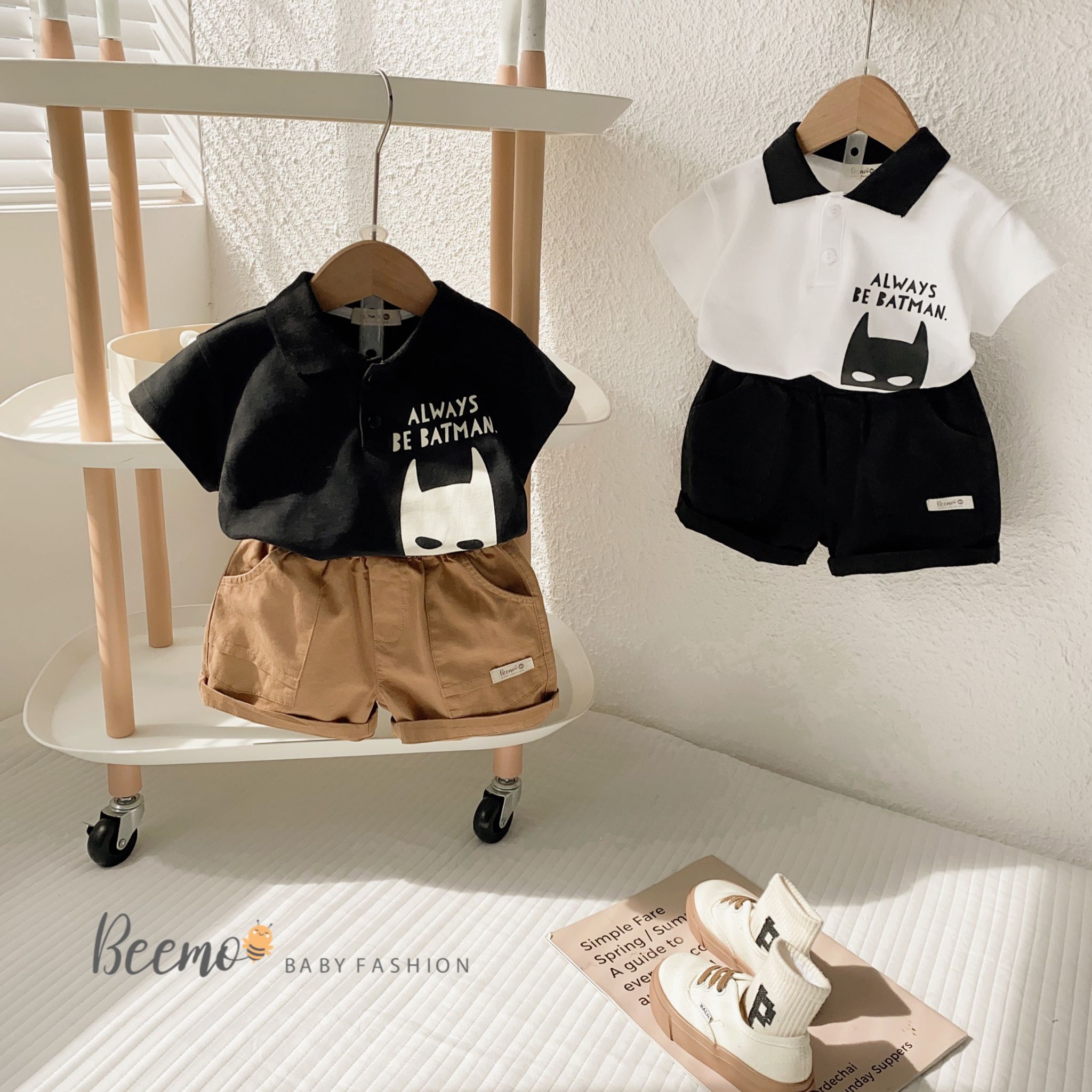 Bộ polo siêu nhân quần kaki