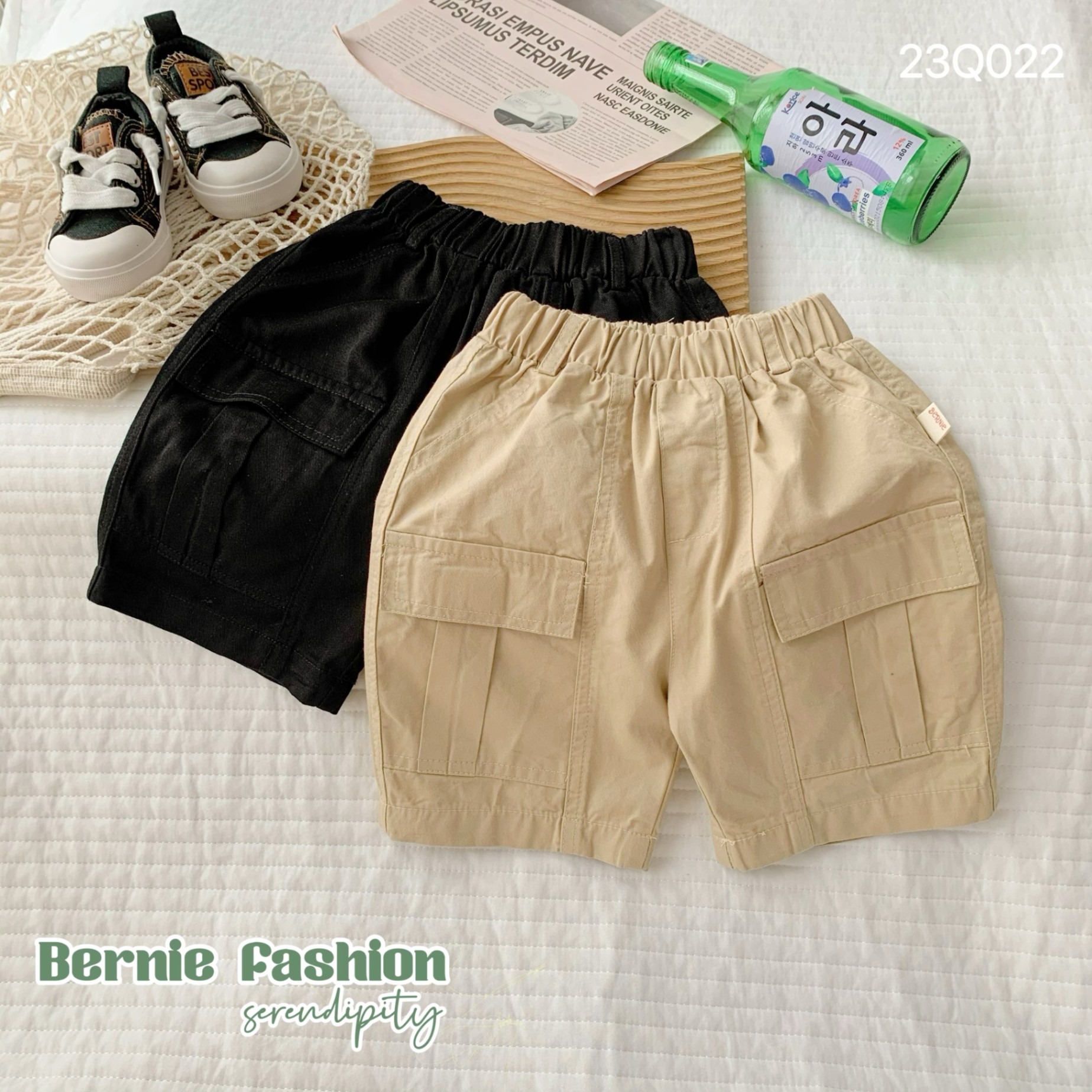Quần kaki lửng bernie