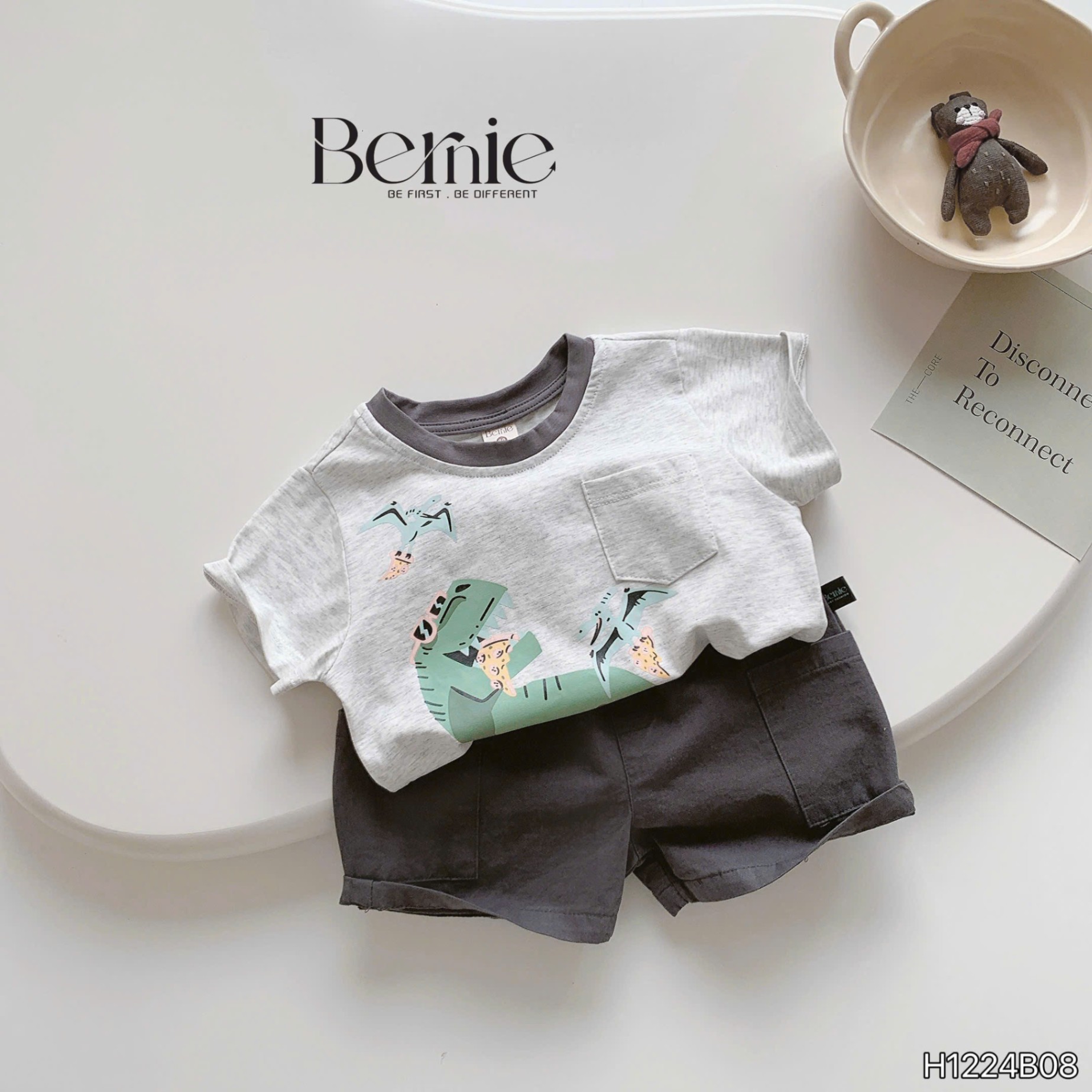 Set khủng long pizza Bernie