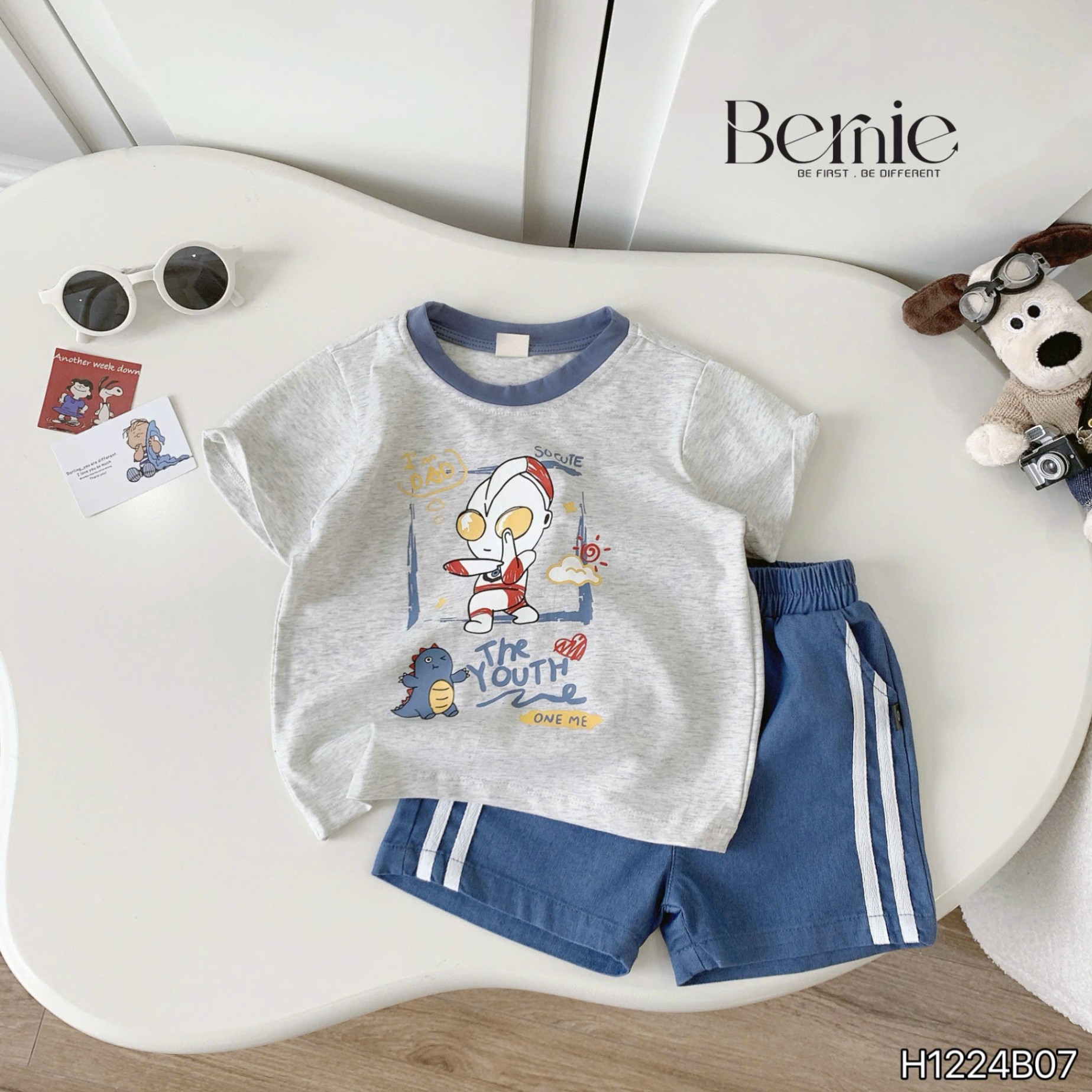 Set cộc tay Toy Story quần bò Bernie