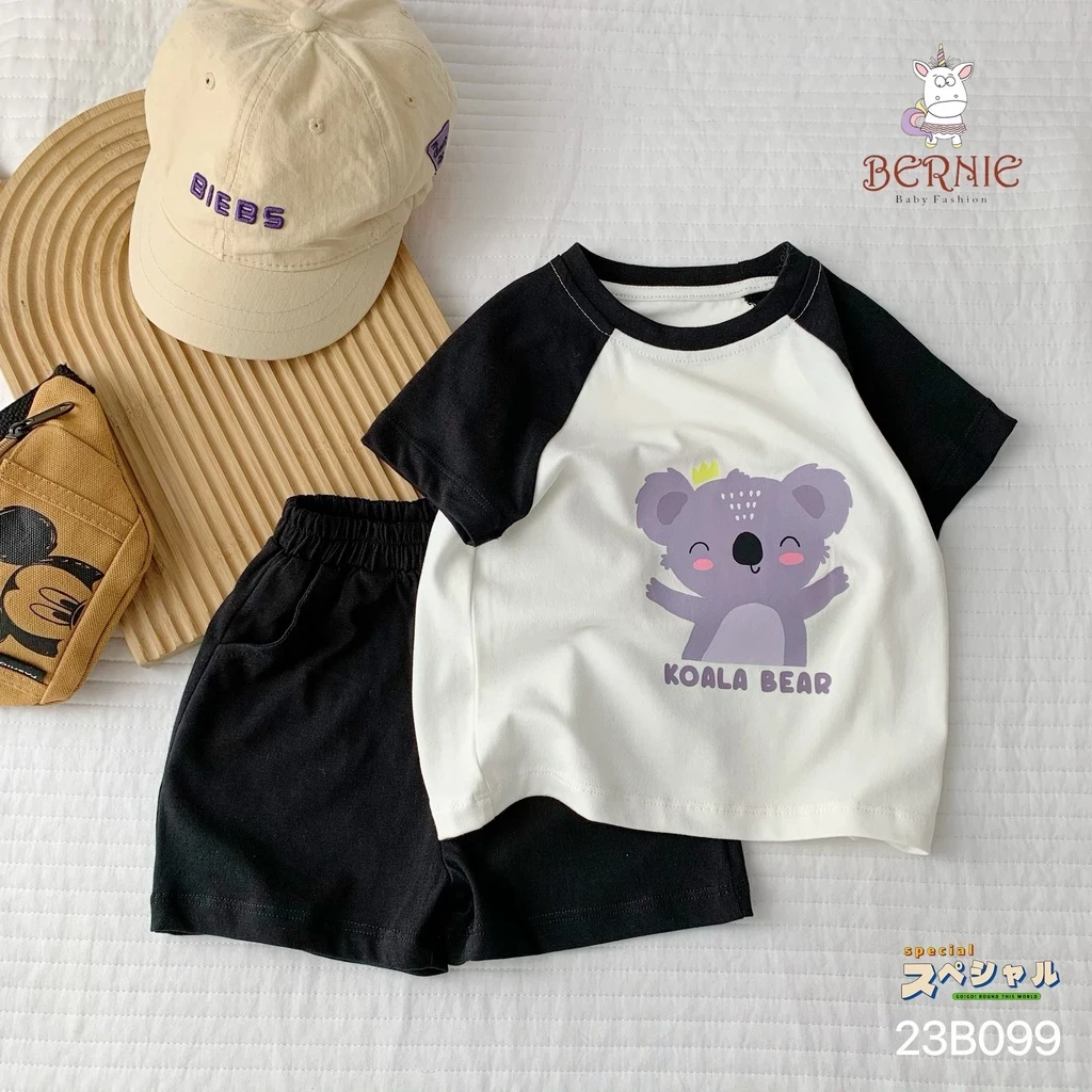 Bộ zaclang họa tiết động vật Bernie