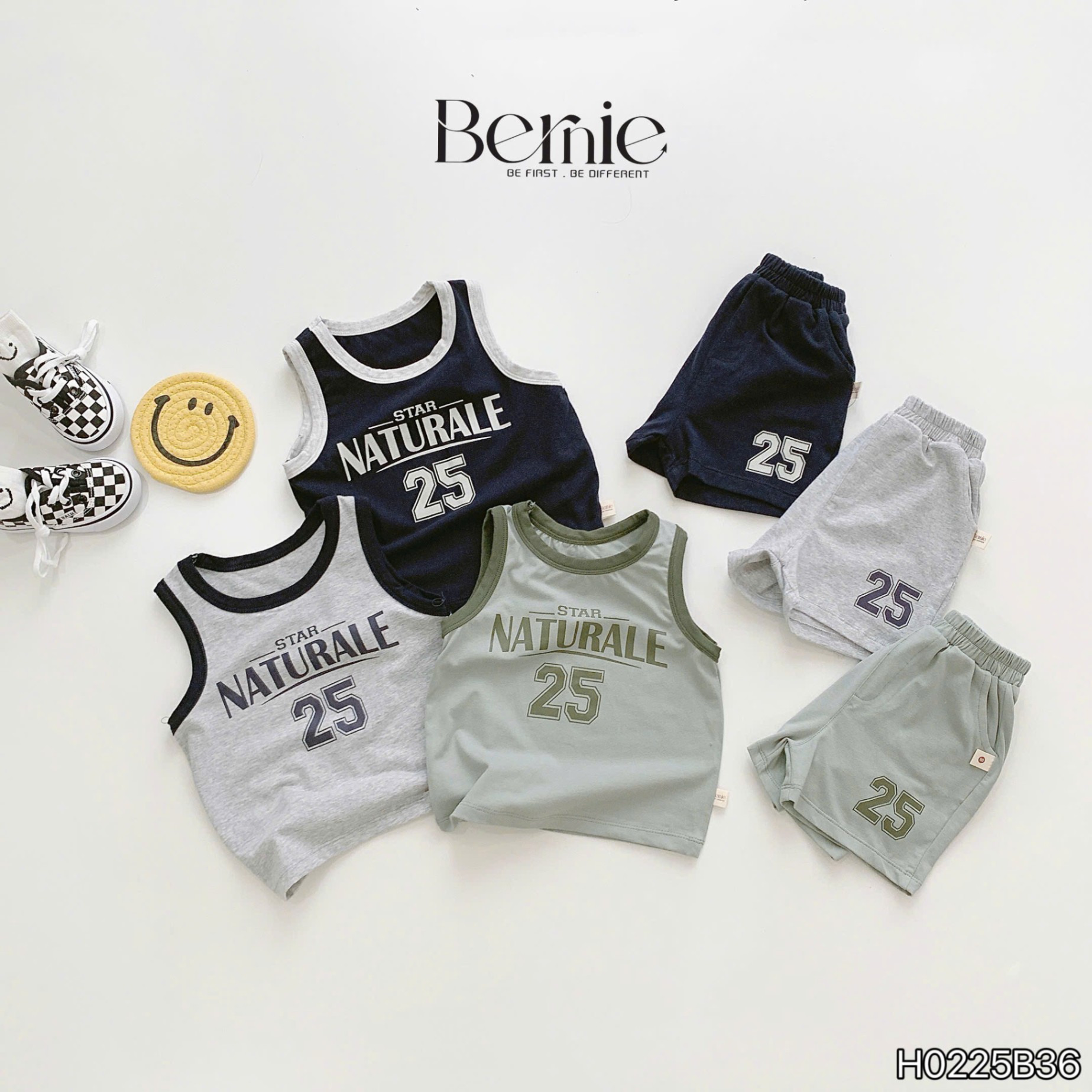 Set ba lỗ Naturale 25 Bernie