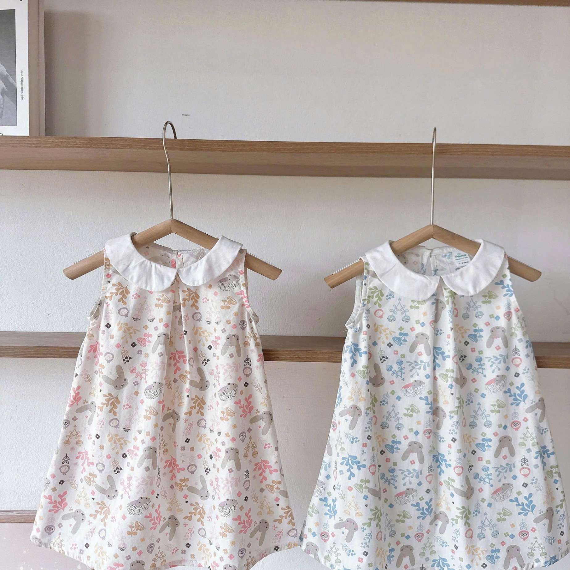 Váy cổ sen bé gái OPKIDS