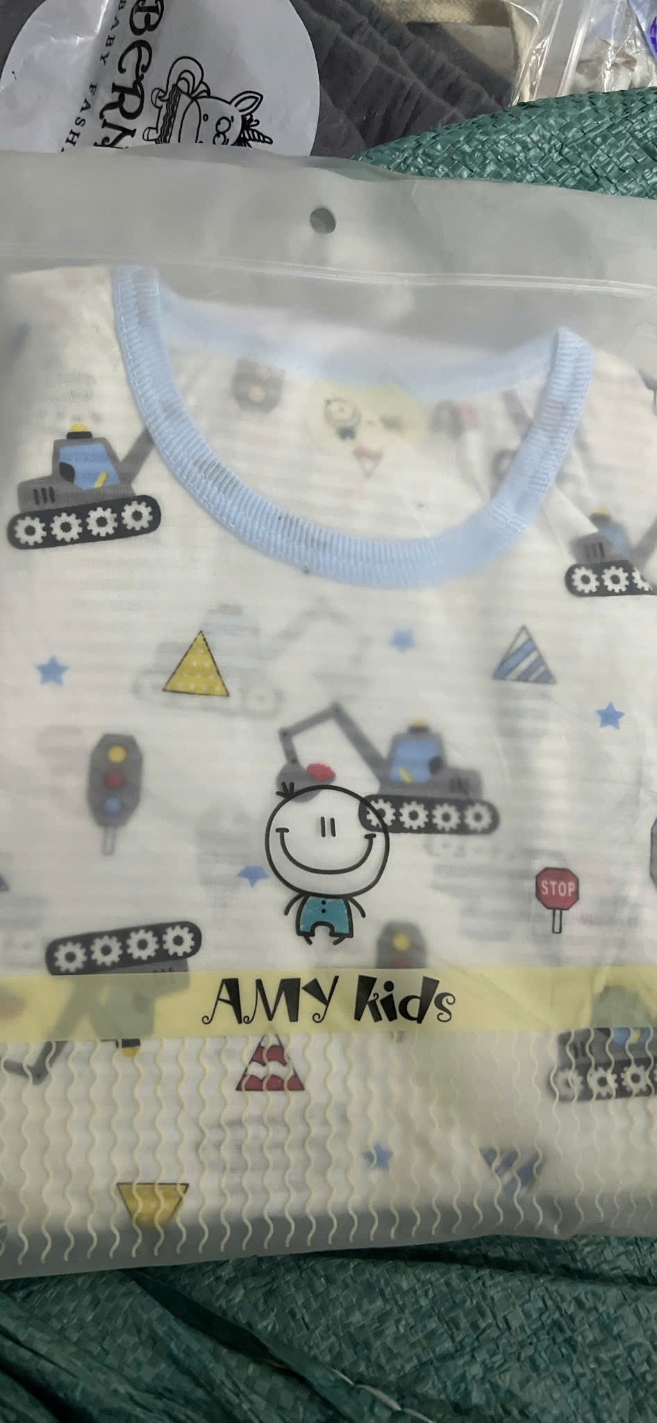 BỘ cotton sợi tre mềm mát cho bé