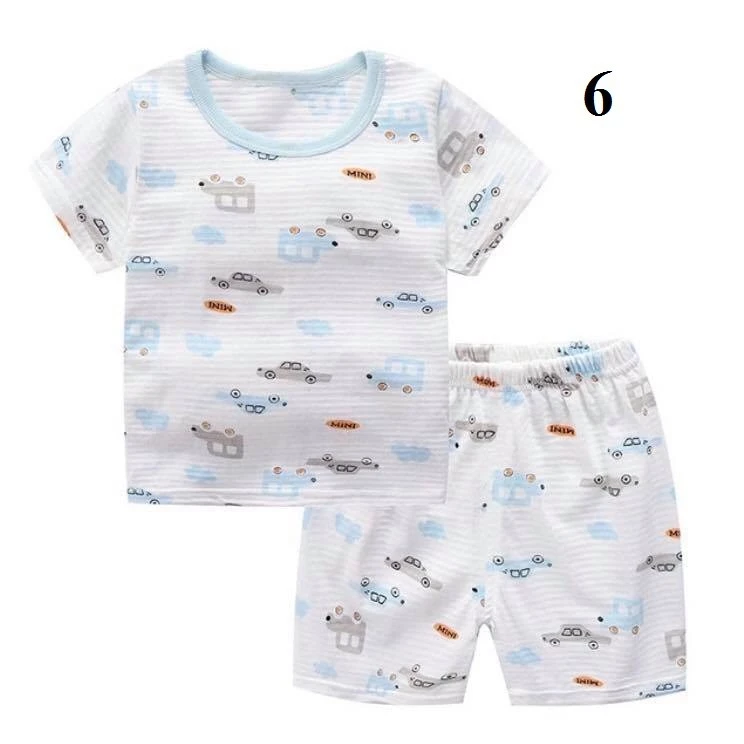BỘ cotton sợi tre mềm mát cho bé