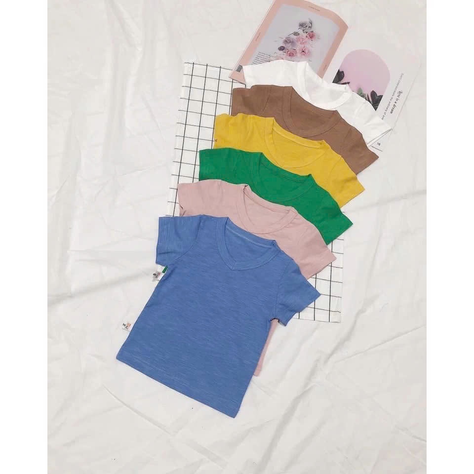Áo phông xước cổ tim SALE