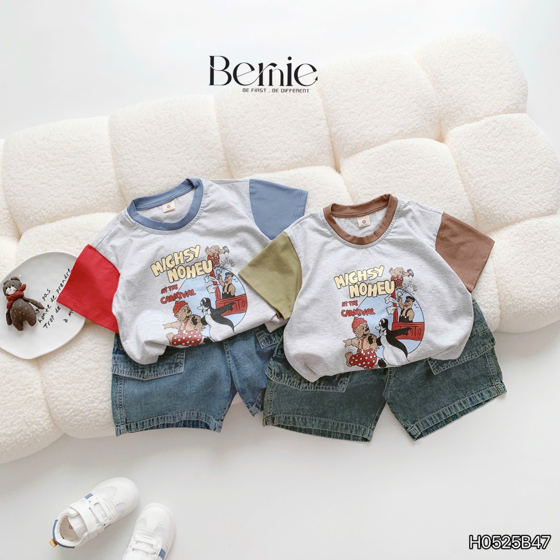 Set cộc phối tay Carnival Bernie