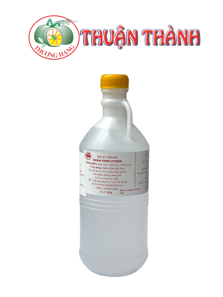 Giấm Cốt Thuận Thành - Nắp Vàng - Bình 850g