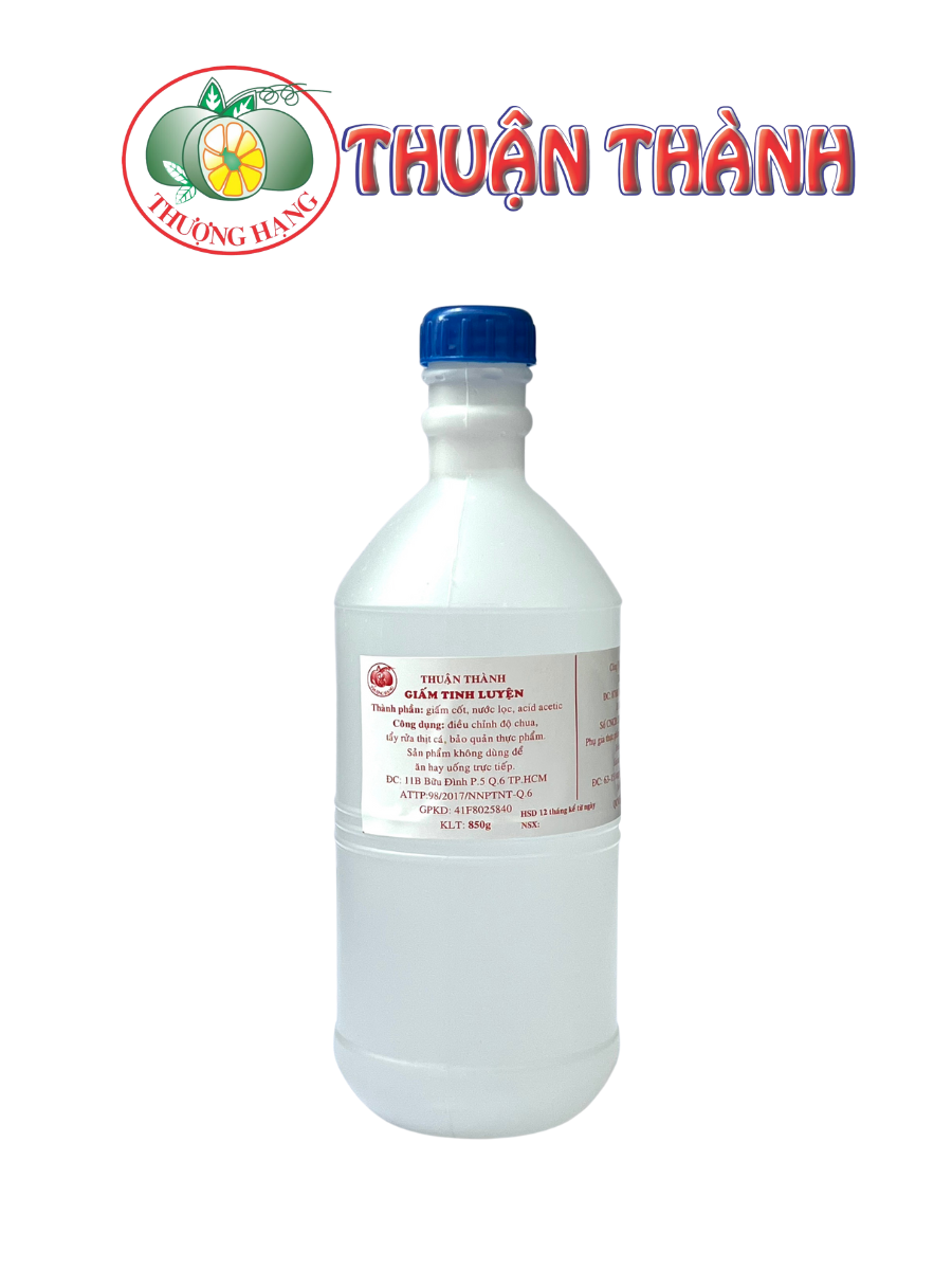 Giấm Cốt Thuận Thành - Nắp Xanh - Bình 850g