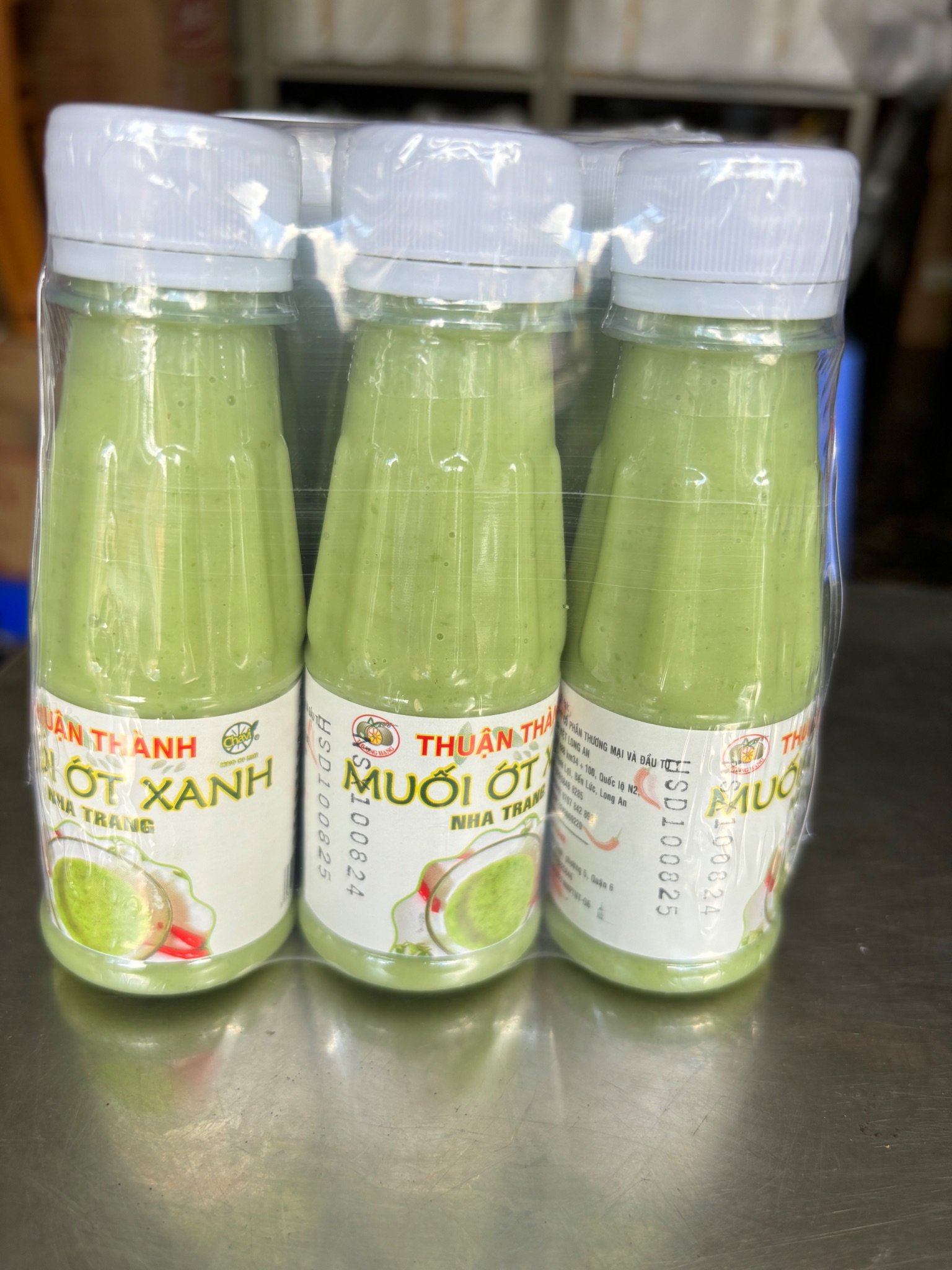 1 Lốc ớt xanh Thuận thành 120 gam