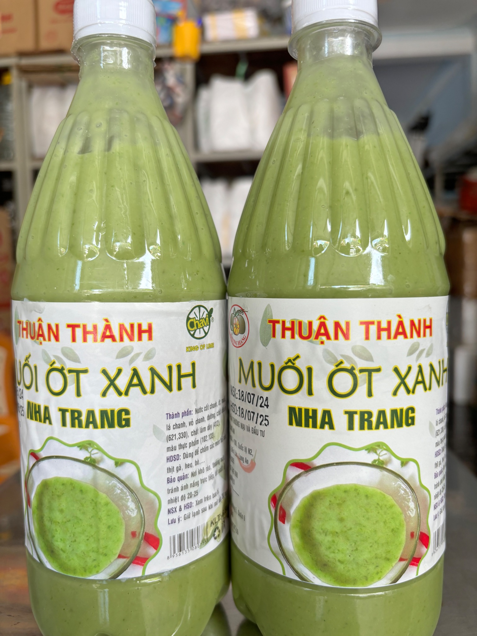 Muối ớt xanh Thuận Thành 1kg