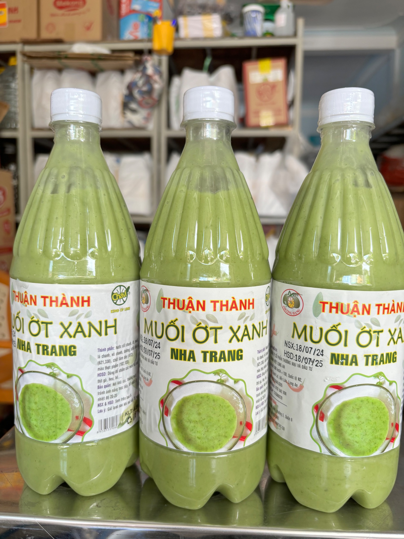 Muối ớt xanh Thuận Thành 1kg