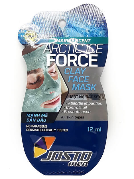 Mặt nạ đất sét Josto Arctic Ice Force hương biển gói 12ml