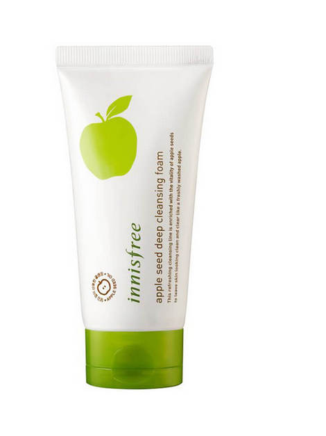 SỮA RỬA MẶT CHIẾT XUẤT TÁO INNISFREE APPLE SEED DEEP CLEANSING FOAM 150ML