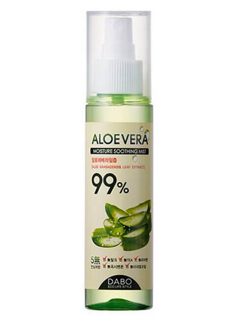 Xịt Khoáng Dabo Aloe Vera 99% Moisture Soothing Mist.