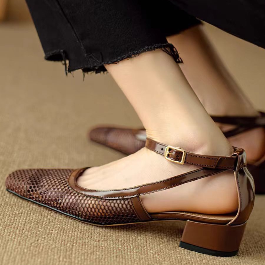 XD.0011 - Sandal Lưới Kèm Quai Cài Tiện Dụng
