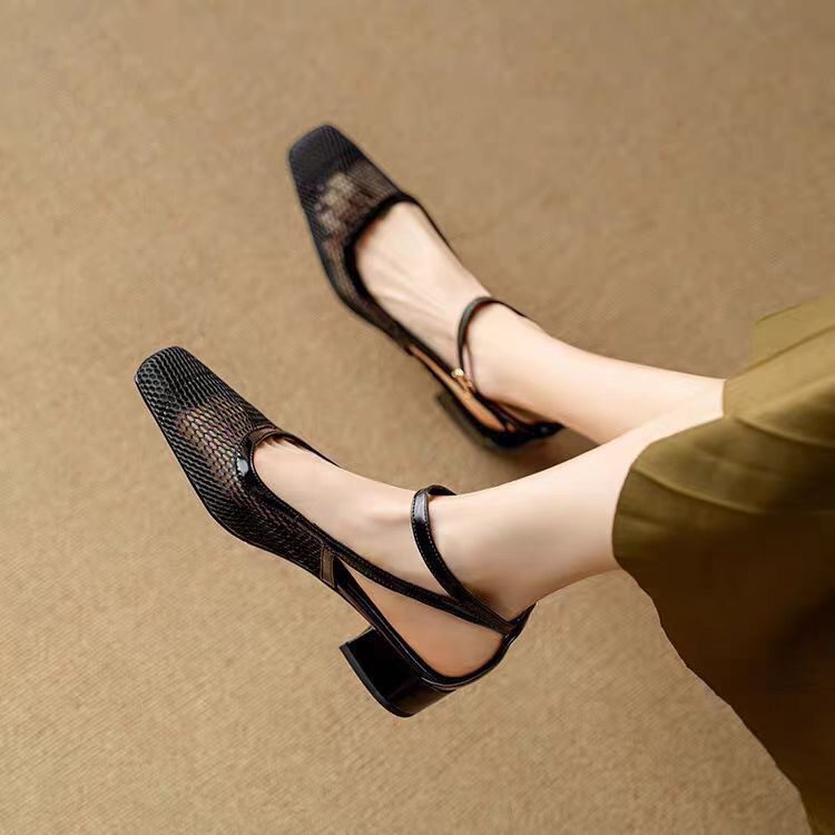 XD.0011 - Sandal Lưới Kèm Quai Cài Tiện Dụng