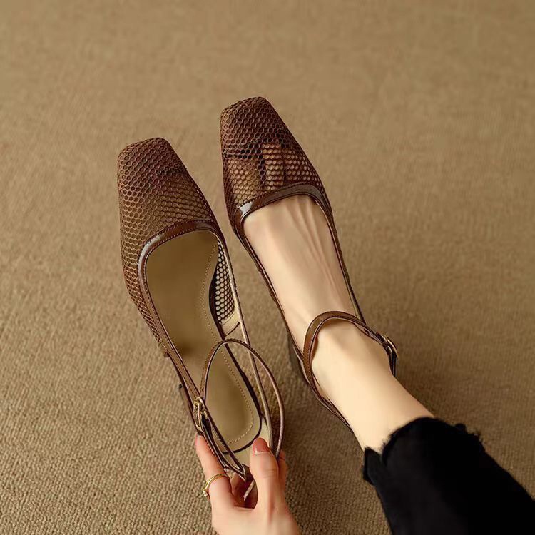 XD.0011 - Sandal Lưới Kèm Quai Cài Tiện Dụng