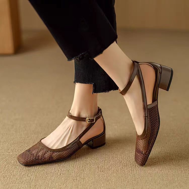 XD.0011 - Sandal Lưới Kèm Quai Cài Tiện Dụng
