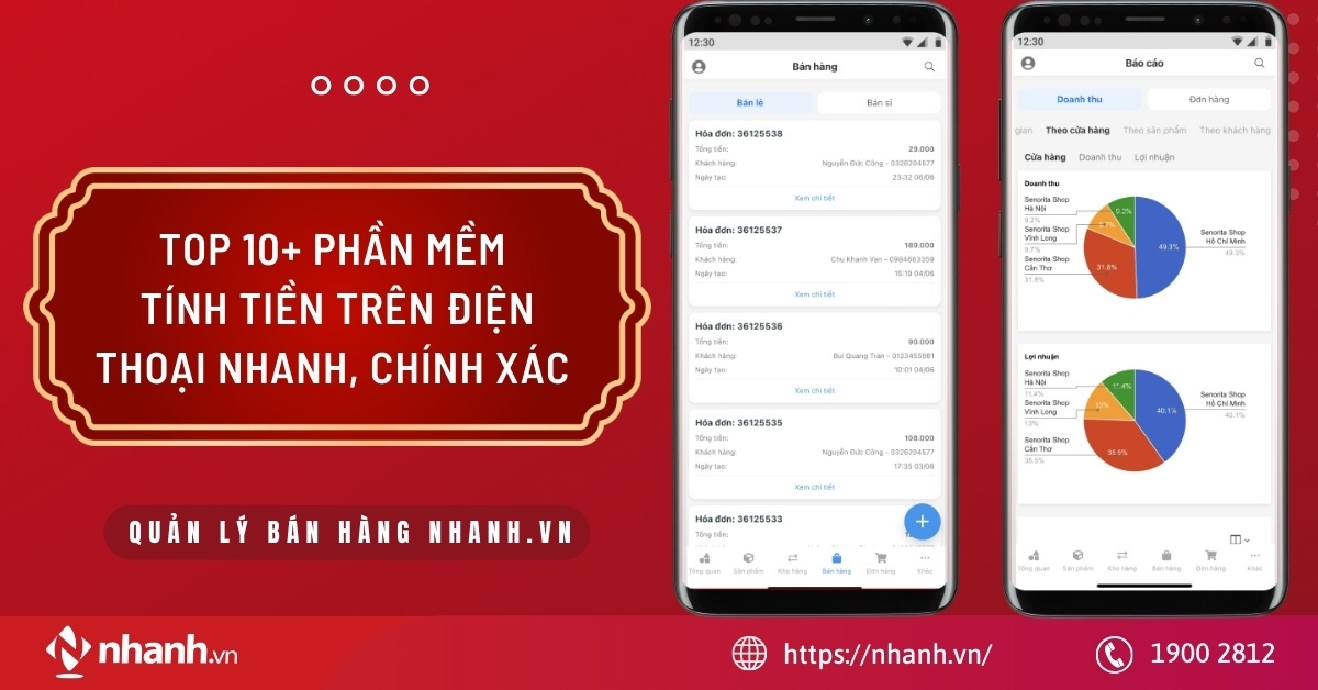 TOP 10+ phần mềm tính tiền trên điện thoại nhanh, chính xác nhất