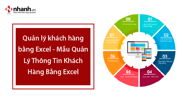 Quản lý khách hàng bằng Excel - Mẫu Quản Lý Thông Tin Khách Hàng Bằng Excel